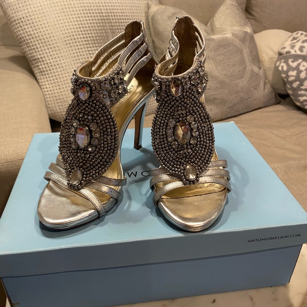 Antonio Melani Reiss heel- silver